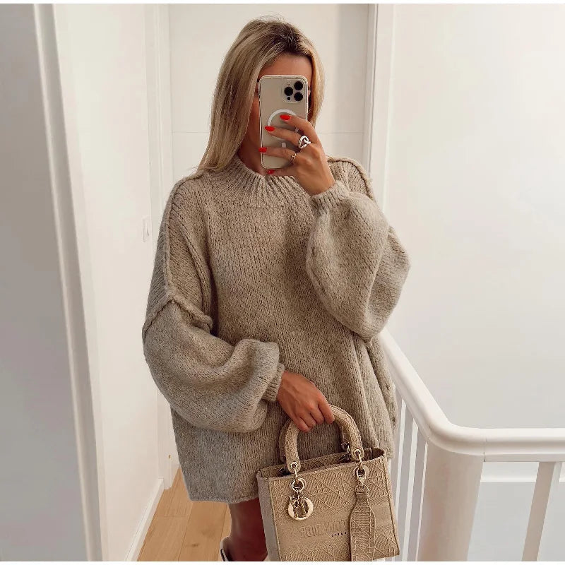 Annie | Fluffy Oversized Gebreide Trui