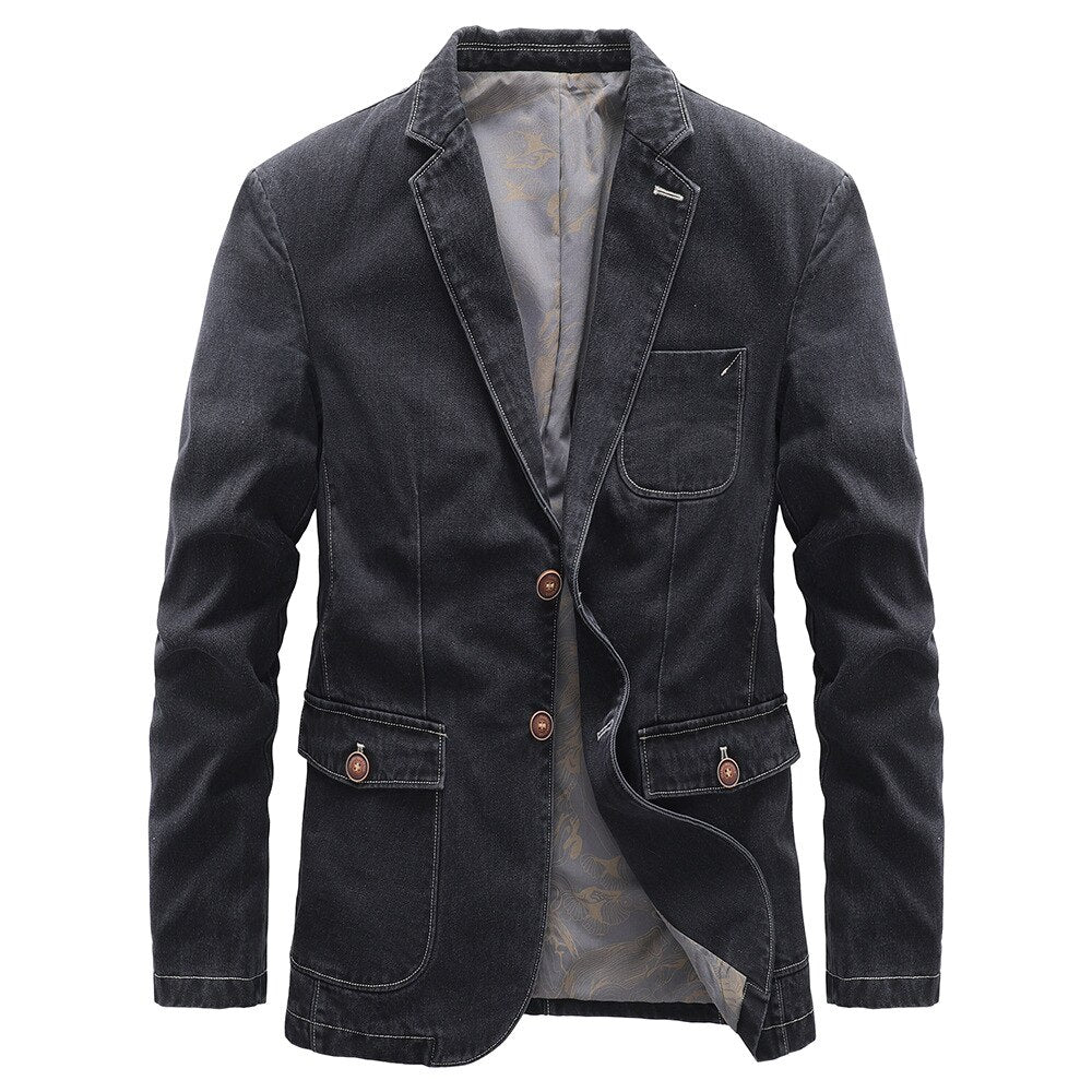 Henry | Zakelijk denim jack