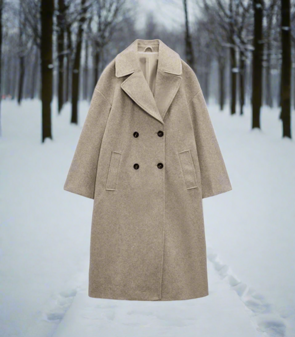 Warme, Klassieke, Casual Winterjas voor Dames