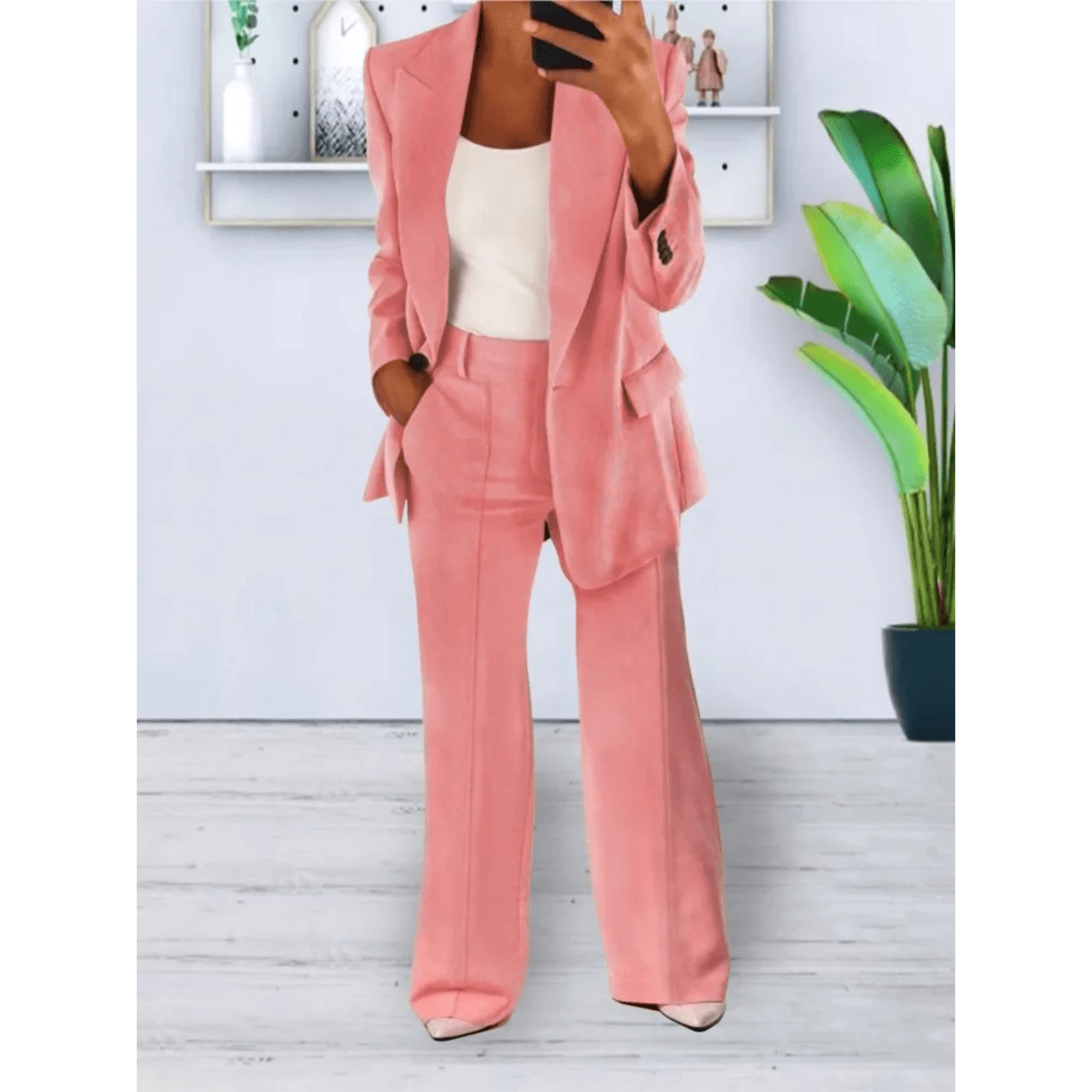 Brigitta | Casual Blazer & Broek Set