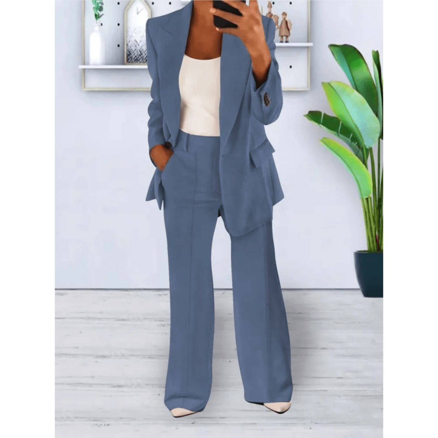 Brigitta | Casual Blazer & Broek Set