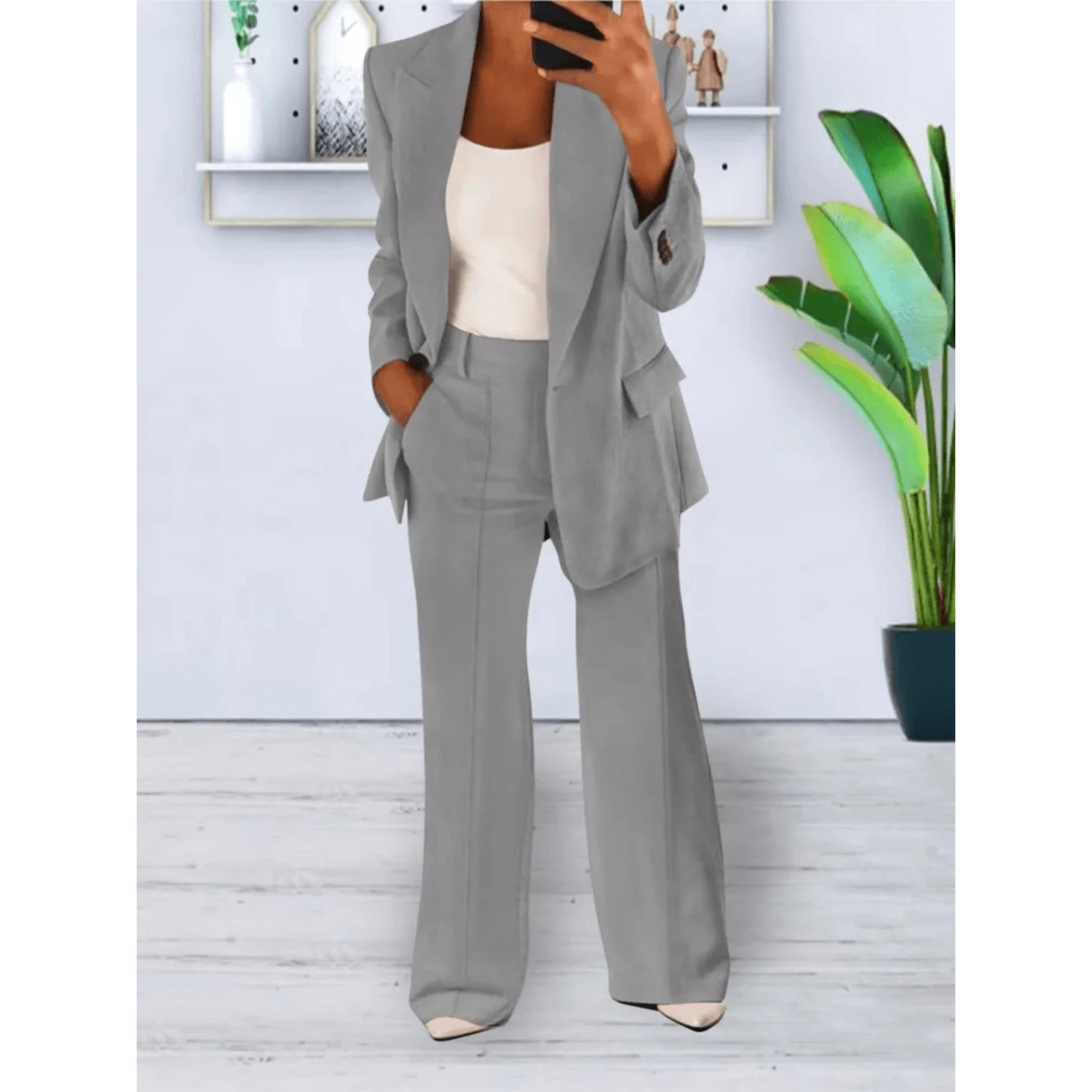 Brigitta | Casual Blazer & Broek Set