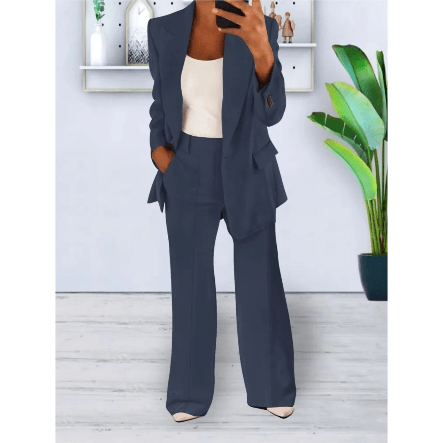 Brigitta | Casual Blazer & Broek Set