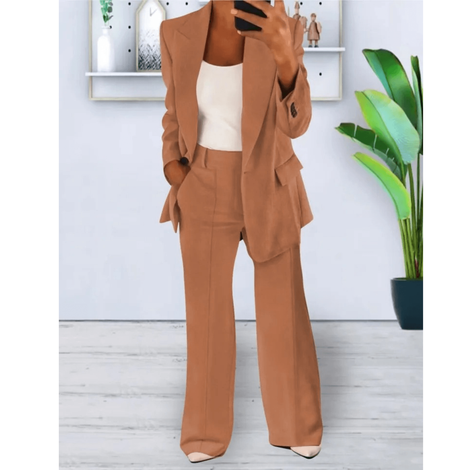 Brigitta | Casual Blazer & Broek Set