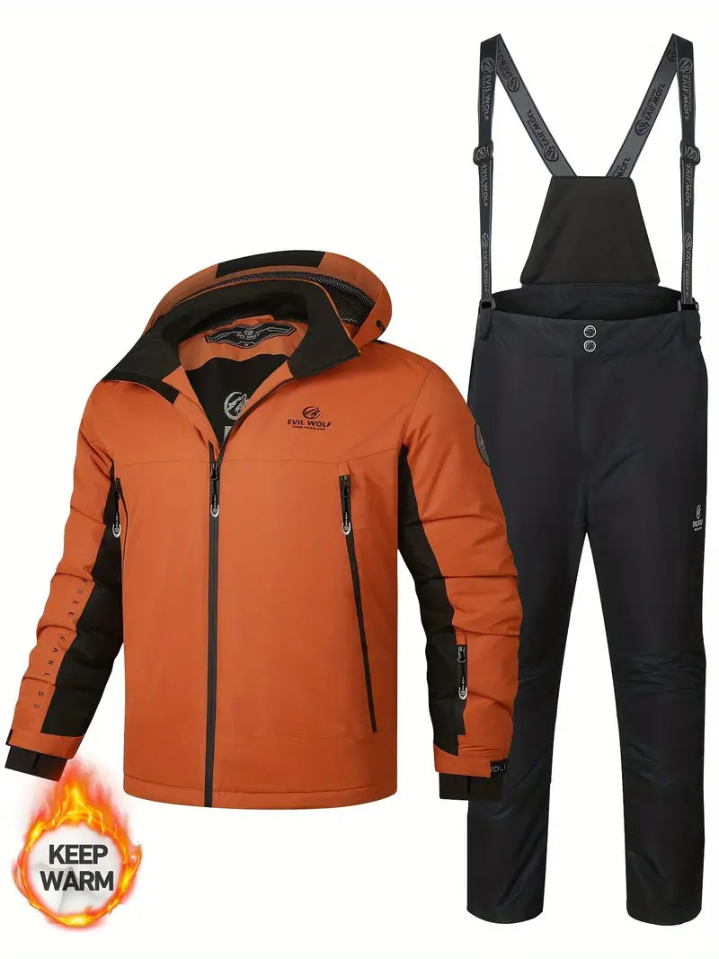 Heren 2-Delige Ski Set met Jas en Broek