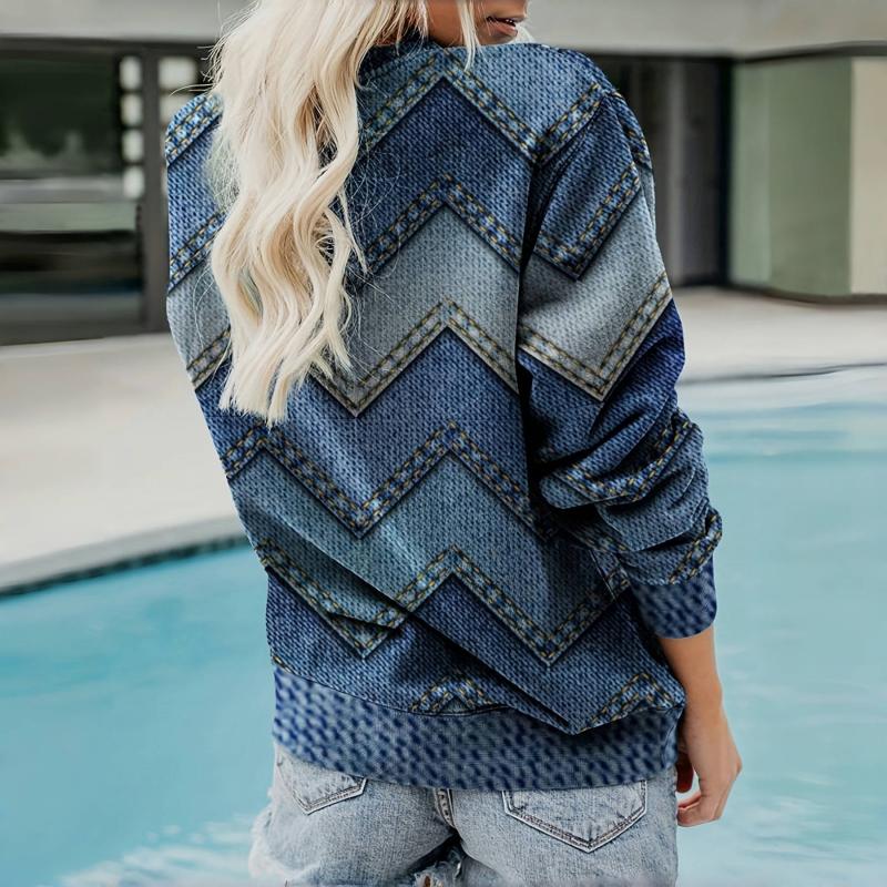 Knusse Geometrische Sweater