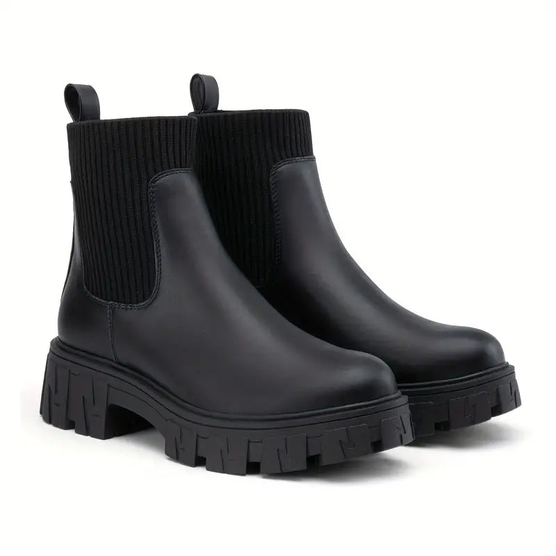 Platform Chelsea Boots