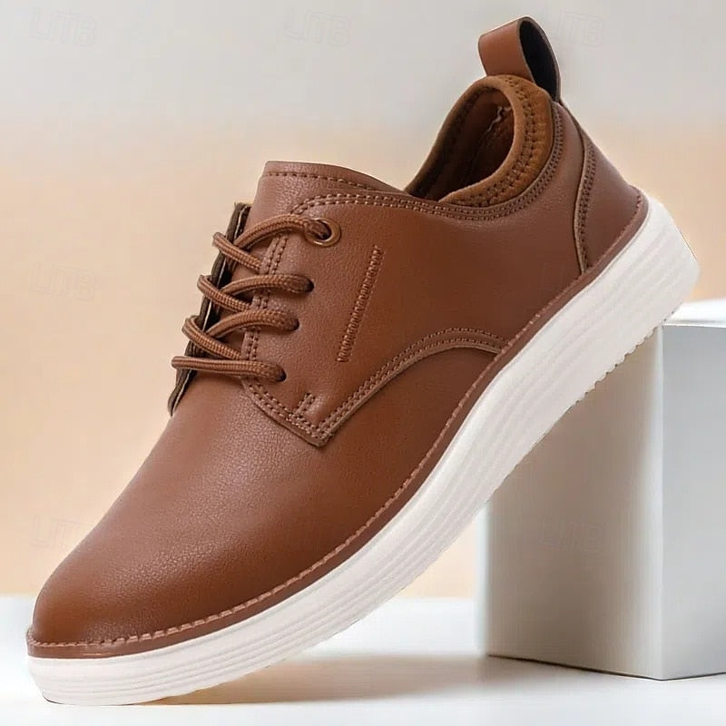 Gijs - Leren Oxford Sneakers
