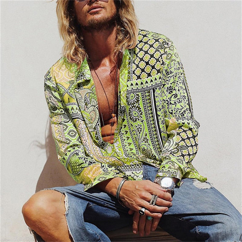 Axel - Tribal Vintage Herenshirt