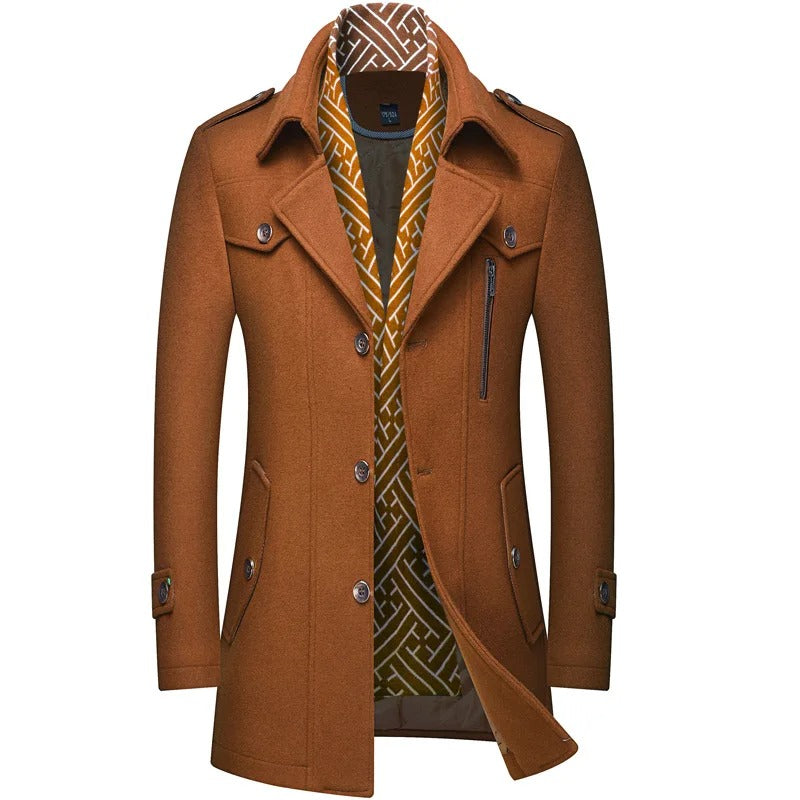 Jurre | Stijlvolle Trenchcoat Voor Heren